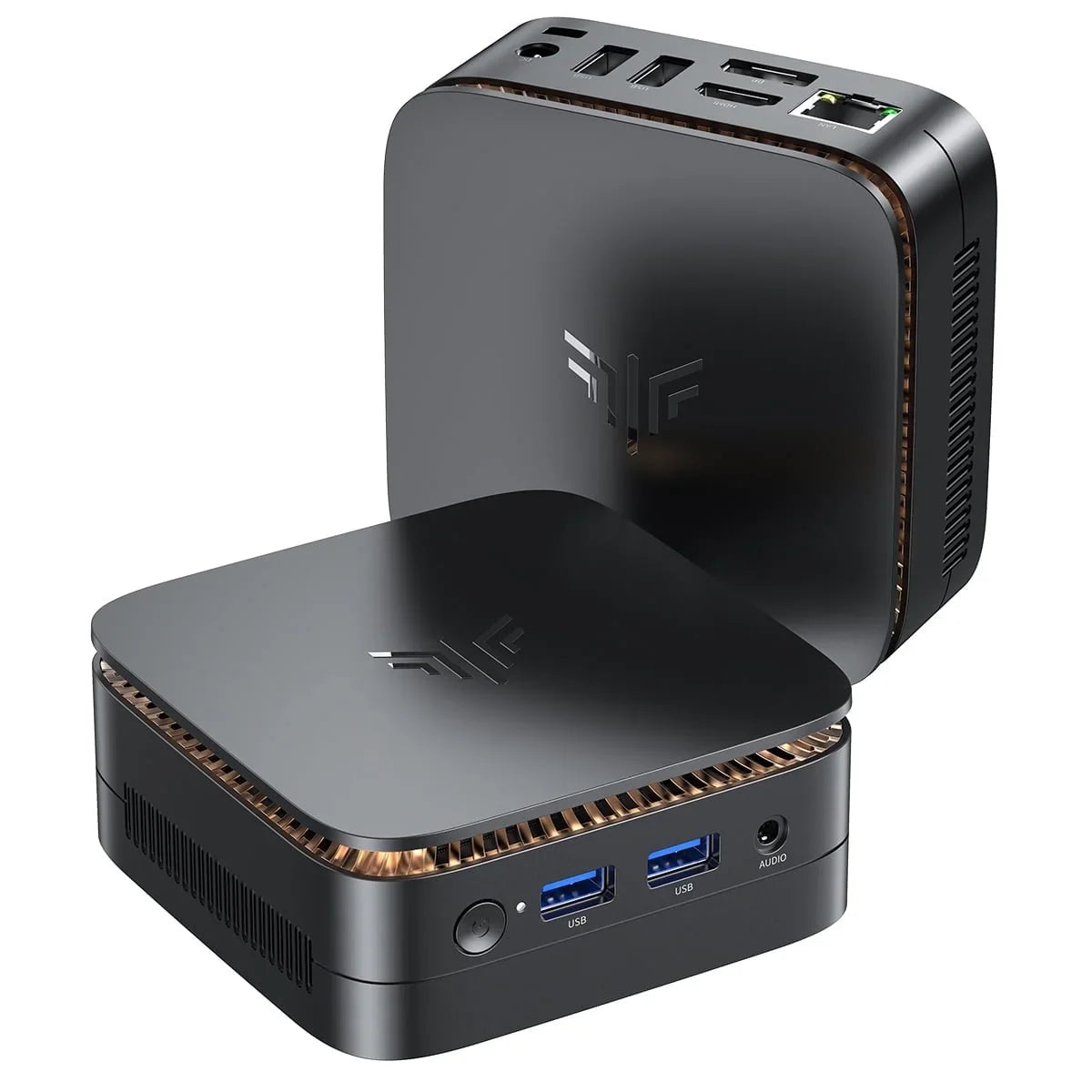 NIPOGI E1 Mini Business Desktop Computer, Intel n97, 16GB RAM, 1TB SSD, 1TB HD, Win11 Pro