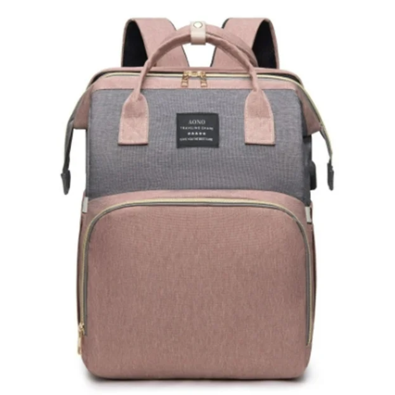 Baby Diaper Bag Backpack, Baby Bag for Girls Boys, Large Travel Diaper Backpack with 16 Pockets, Stroller Straps Pacifier Case for Mom Dad