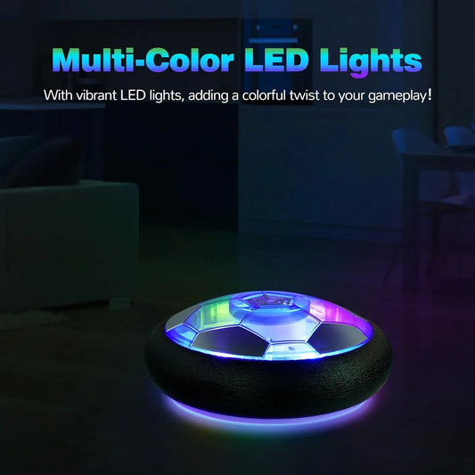 BEEPRINCESS Hover Soccer Ball, 3-in-1 Hover Hockey Ball Kids Toys Set, Indoor and Outdoor Sports Games Toys for Kids Ages 3 4 5 6 7 8-12 - Rechargeable LED Soccer Games Toys for 3-12 Year Old Boys