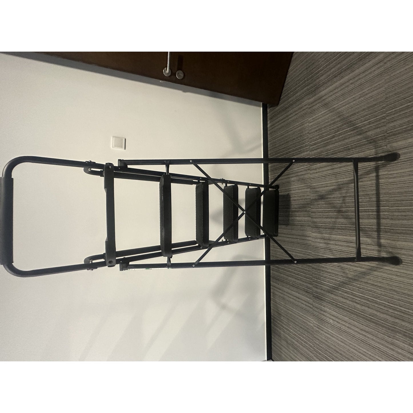 PhiloDeco 5 Step Ladder, Ladders for Home, Anti-Slip Pedals, Aluminum Step Stool Foldable, Lightweight to Move, Ease of Storage, Hold 300lbs - Black