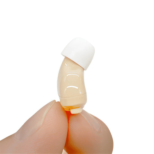 iadr Hearing Aids for Seniors Rechargeable with Noise Cancelling, Adults Hearing Amplifiers for Hearing Loss, Hearing Amplifiers with Magnetic Charging Case,Beige (A17BT)