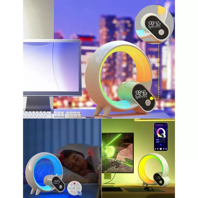 Rossetta Smart Kids' Night Table Lamp White