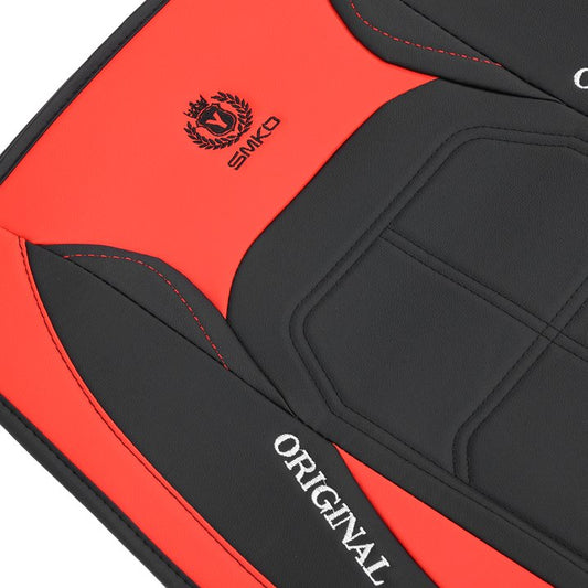 Leather Seat Covers, Seat Covers Full Set, Car Seat Protectors 5 Seats, Driver Seat Covers Fit for Most Cars Trucks SUV