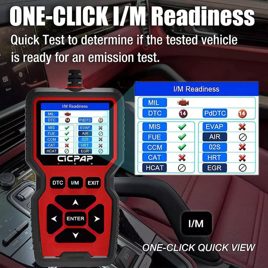 Belatt Car OBD2 Scanner Diagnostic Tool, Comprehensive Car Code Reader, Engine Fault Scanner CAN Diagnostic Scan Tool for All Vehicles after 1996