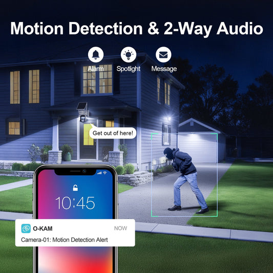 4G LTE Cellular Security Camera WP-WK-BW5