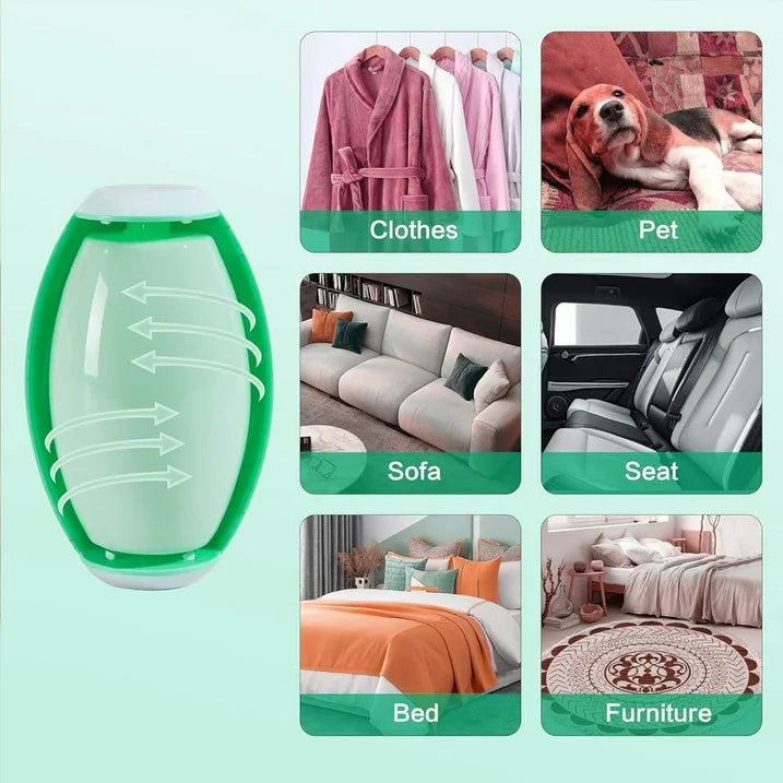 2 Pack Reusable Lint Roller Washable Mini Lint Remover for Cat Dog Pet Hair Rollers Travel Size Sticky Cleaner Hair Remover for Clothes