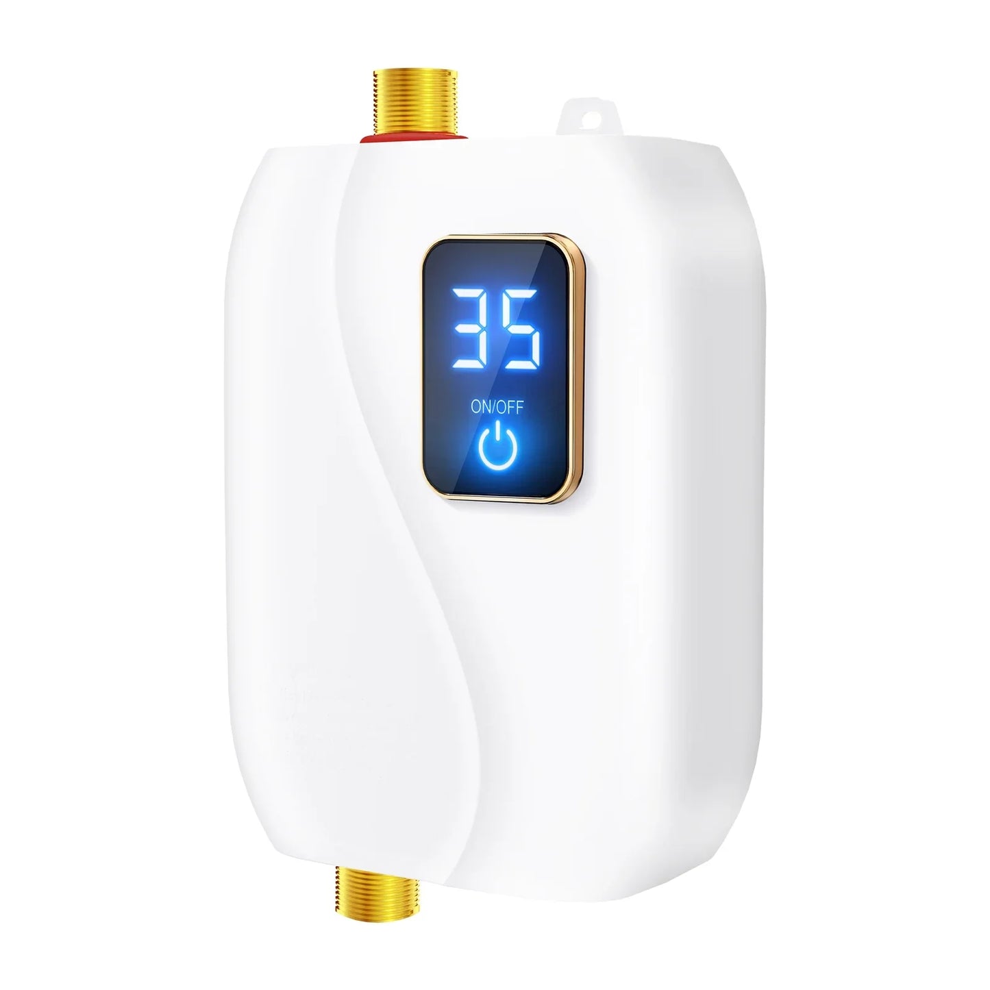 Electric Tankless Water Heater 3.0KW 110V Instant Hot On Demand Residential Electric Water Heater for Kitchen rv Whole House Shower Sink Small