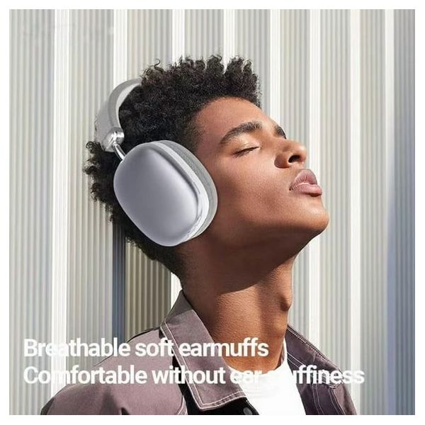 Wireless Bluetooth Headphones 5.1,40 Hrs Playtime Wireless Over-Ear Headphones,4 Mics ENC Noise Cancelling for Clear Calls