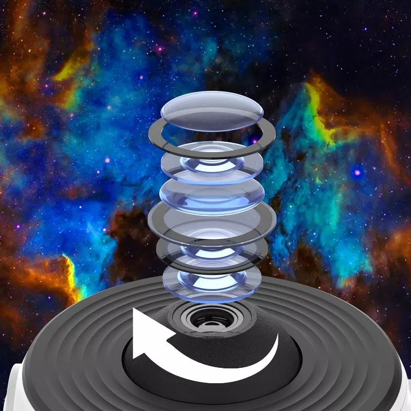 Rossetta 4K Star Projector and Planetarium White