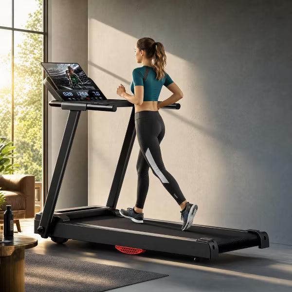 3-in-1 Under Desk Treadmill for Home & Office, 300 lb Capacity Walking Pad with 2.5HP Brushless Motor, Quiet Portable Treadmill with Heart Rate