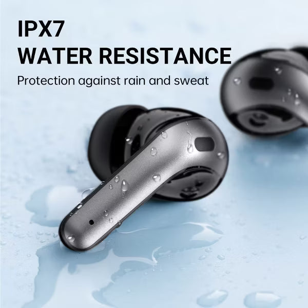 Wireless Charging Bluetooth Earbuds, Hi-Fi Stereo, Touch, IPX Waterproof, Mic – iPhone, Samsung & Android