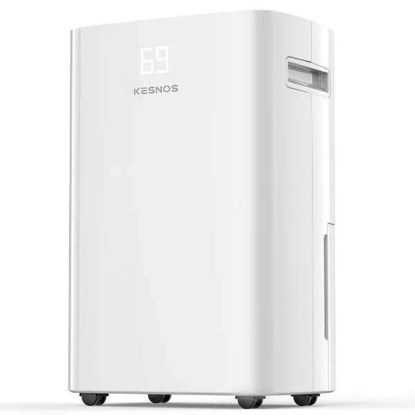 Kesnos Energy Star 50-100 Pint Dehumidifier for Large Spaces with Smart Humidity Control and Versatile Drainage
