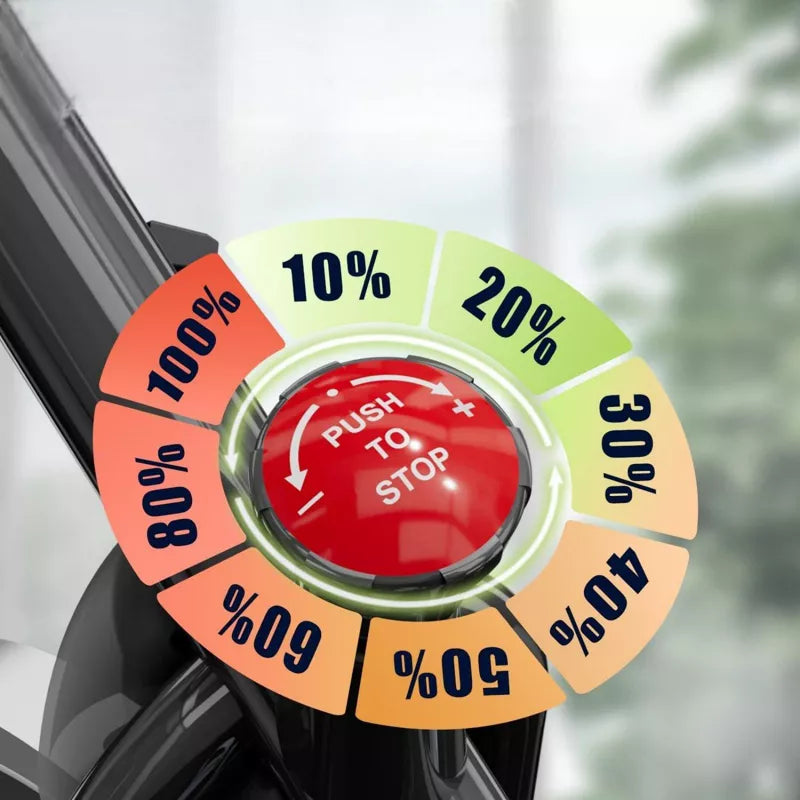 VisioGear Exercise Bike, Indoor Cycling Bike with 245 lbs Weight Capacity, Stationary Bikes for Home Cardio Gym Workouts, Black, 42"*41.6"*21.6"