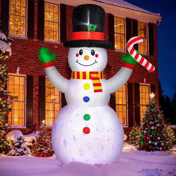 Presence 8FT Christmas Inflatable Decor - Snow Man