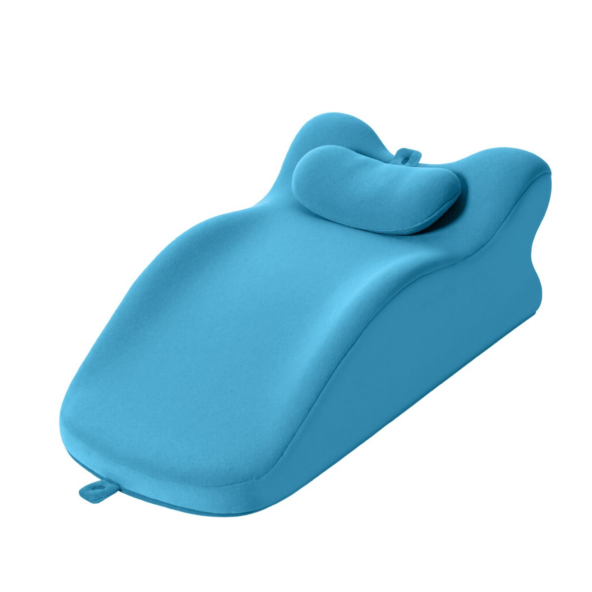 Ergonomic Spinal Posture Support & Multi-Functional Bed Pillow - Blue