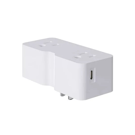 ELEGRP US to Japan Plug Adapter,with USB C and USB A Ports (4.2A in Total), Expander Adapter for Japan Travel, Home, Office