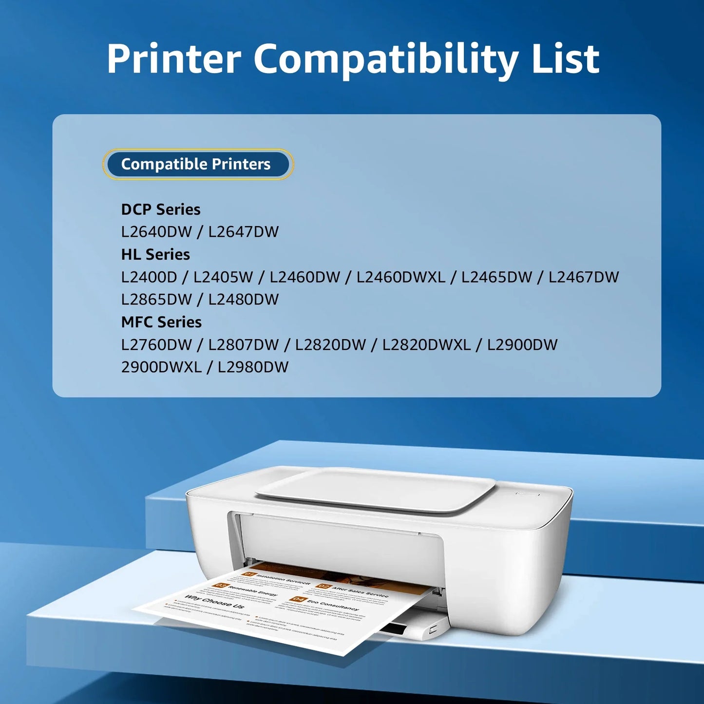TN830XL Toner Cartridge (2BK) Replacement for Brother TN830 Toner for Brother Toner TN830XL TN830